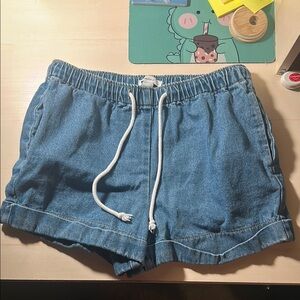 Denim Blue Women's Shorts